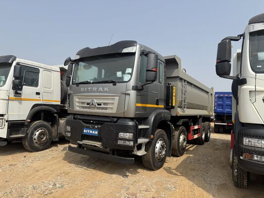 SITRAK 8X4 Dump Truck with 430 HP Engine, 22.42 m³ Tipper Body and Leaf Spring Suspension for Heavy Duty Transport