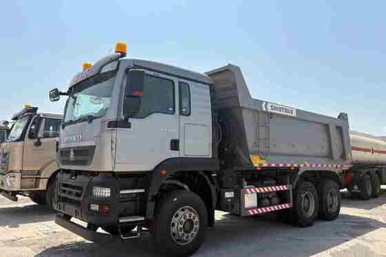 HOWO TX Dump Truck with 380 PS Engine 18 m³ Tipper Capacity and 6×4 Drive for Heavy-Duty Transportation