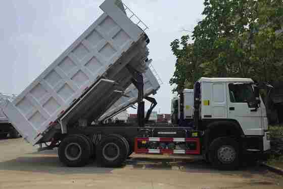 HOWO 6x4 Dump Truck with 371hp Engine, HW76 Cab, and 12R22.5 Tires