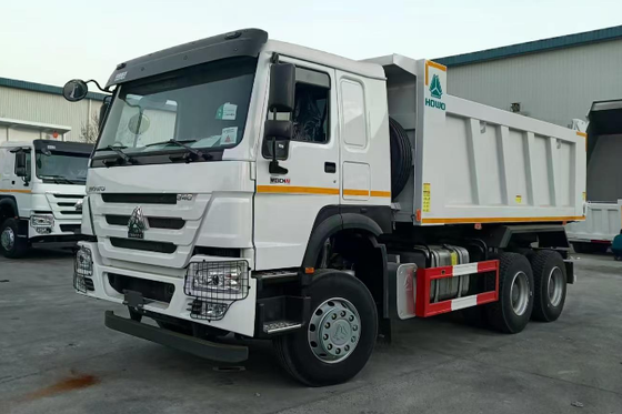 HOWO 6x4 Dump Truck with 340HP Engine and 16 CBM Capacity Featuring HW76 Cab with AC
