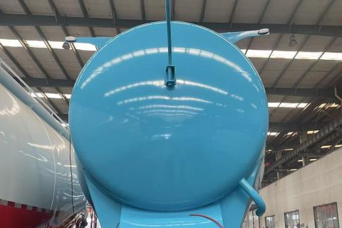 45 CBM Capacity Bulk Cement Tank Trailer with High-Strength Q345B Manganese Steel and Fluidized Bed System