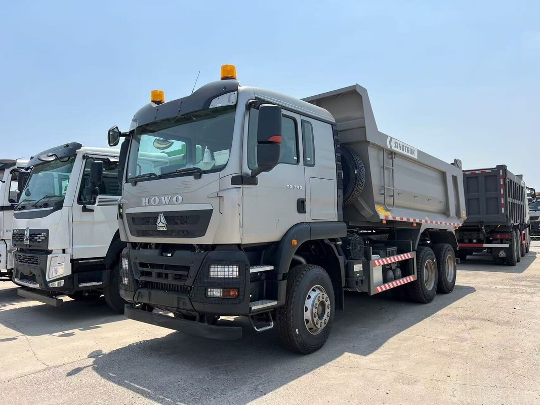 Reconditioned HOWO TX 6x4 Dump Truck with 380 HP / 400 HP Engine and 21-30 Tons Payload Capacity for Heavy Duty Use